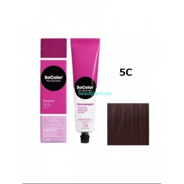 Matrix SoColor Pre-Bonded Крем-краска для волос 5C 90мл