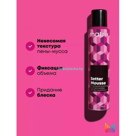 Matrix Styling Пена-мусс Setter для объема, 200 мл