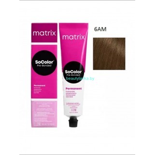 Matrix SoColor Pre-Bonded Крем-краска для волос 6AM 90мл Matrix SoColor Pre-Bonded Крем-краска для волос 6AM 90мл