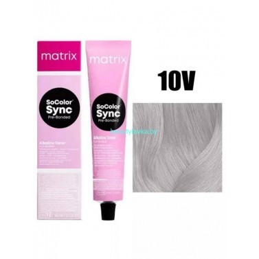 Matrix SoColor Sync Pre-Bonded Крем-краска для волос 10V 90мл Matrix SoColor Sync Pre-Bonded Крем-краска для волос 10V 90мл
