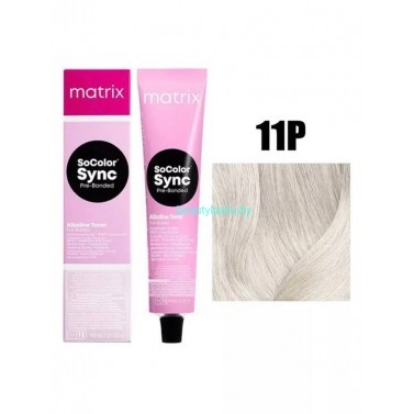 Matrix SoColor Sync Pre-Bonded Крем-краска для волос 11P 90мл Matrix SoColor Sync Pre-Bonded Крем-краска для волос 11P 90мл