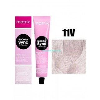 Matrix SoColor Sync Pre-Bonded Крем-краска для волос 11V  90мл