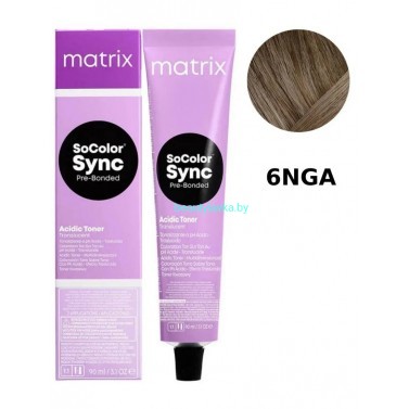 Matrix SoColor Sync Кислотный Тонер 6NGA 90 мл
