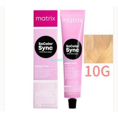 Matrix SoColor Sync Pre-Bonded Крем-краска для волос 10G 90мл Matrix SoColor Sync Pre-Bonded Крем-краска для волос 10G 90мл