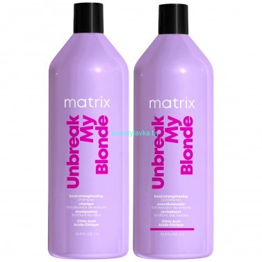 Кондиционер Matrix Unbreak My Blonde Для укрепления осветленных волос 1000 мл СНЯТ С ПРОИЗВОДСТВА