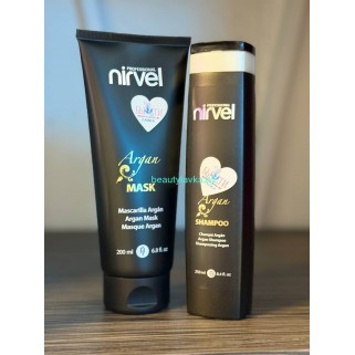 Набор Nirvel Professional Argan Маска 200 мл + шампунь 250 мл