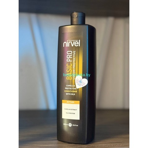 Кондиционер для окрашенных Nirvel Professional Camellia Silk Protein Cream 1000 мл