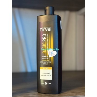 Шампунь для окрашенных Nirvel Professional Camellia Silk Protein Cream 1000 мл