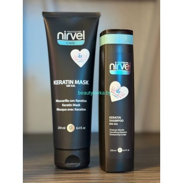 Набор Nirvel Professional Маска и шампунь Keratin по 250 мл