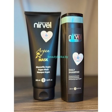 Набор Nirvel Professional Маска Argan 200 мл + шампунь Daily 250 мл