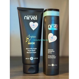 Набор Nirvel Professional Маска Argan 200 мл + шампунь Keratin 250 мл