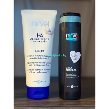 Набор Nirvel Professional Маска увлажняющая Ha Ultrafiller 200 мл + шампунь Daily 250 мл