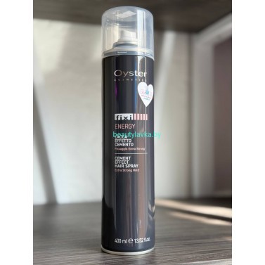 Лак экстра сильной фиксации Oyster Cosmetics Fixi Energy 400 мл