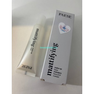 PAESE Mattifying make-up base Матирующая база под макияж, 30  мл (ТУБА)