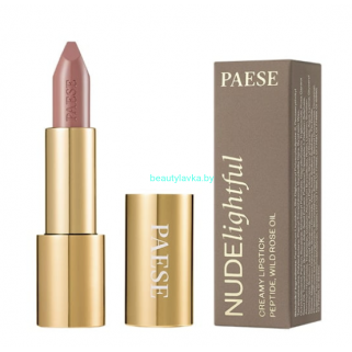 Кремовая губная помада NUDELightful Paese с пептидами и маслом шиповника тон 402
