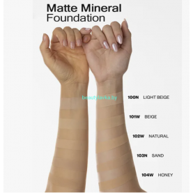 PAESE Matte Mineral Foundation Пудра рассыпчатая ( минеральная матирующая) 101W, 7г