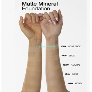 PAESE Matte Mineral Foundation Пудра рассыпчатая ( минеральная матирующая) 101W, 7г