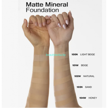 PAESE Matte Mineral Foundation Пудра рассыпчатая ( минеральная матирующая) 103N, 7г