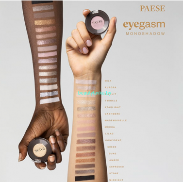 PAESE  EYEGASM MONOSHADOW Тени для век, 1,5г, тон 13 ( с металлическим финишем)