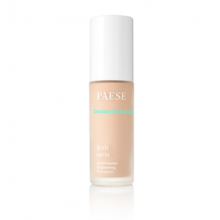 PAESE Lush Satin Multivitamin brightening foundation Выравнивающий Тональный крем с экстрактом тропических фруктов, 30мл. (золотой бежевый) - 33
