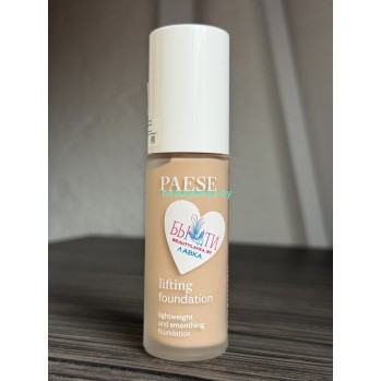 PAESE Lifting Foundation Lighweight and smoothing  foundation Легкий Разглаживающий Тональный крем, 30мл. (золотой бежевый) - 100