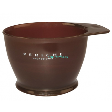 Миска пластмассовая коричневая Periche Professional для перемешивания краски
