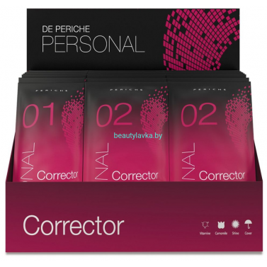 Гель-корректор Periche Profesional Personal для блондированных волос в наборе