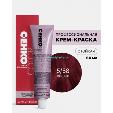 Крем-краска С:eнко Сolor Explosion 5.58 вишня 60 мл