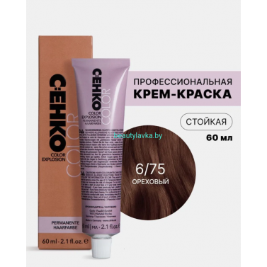Крем-краска С:eнко Сolor Explosion 6.75 ореховый 60 мл