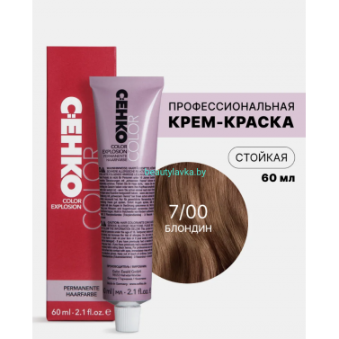 Крем-краска С:eнко Сolor Explosion 7.00 блондин 60 мл