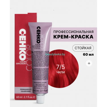 Крем-краска С:eнко Сolor Explosion 7.5 чили 60 мл