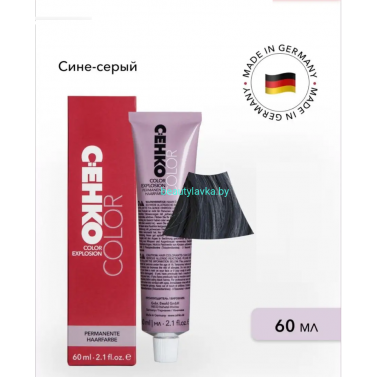 Крем-краска С:eнко Сolor Explosion сине-серый 60 мл