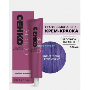 Крем-краска для прядей Сeнко фиолетовый фиолетовый 60 мл