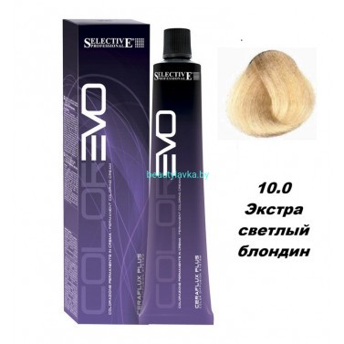 Краска Selective Professional Colorevo 10.0 экстра светлый блондин 100 мл