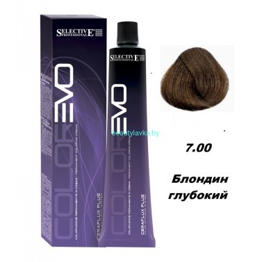 Краска Selective Professional Colorevo 7.00 блондин глубокий 100 мл
