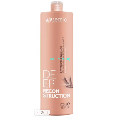 МАСКА ВОССТАНАВЛИВАЮЩИЙ DEEP RECONSTRUCTION sergio professional 1000 мл