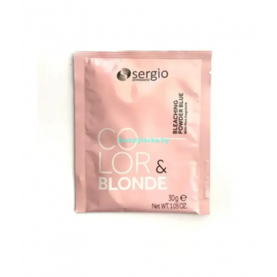 ОБЕСЦВЕЧИВАЮЩИЙ ПОРОШОК COLOR&BLONDE, (саше) 30 мл.