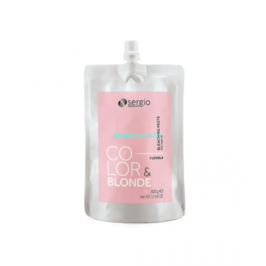ОБЕСЦВЕЧИВАЮЩИЙ ПОРОШОК COLOR&BLONDE 9+, (пакет) 500 мл.