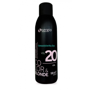 КРЕМ-ОКИСЛИТЕЛЬ COLOR&BLONDE 20VOL.(6%) 1000 мл