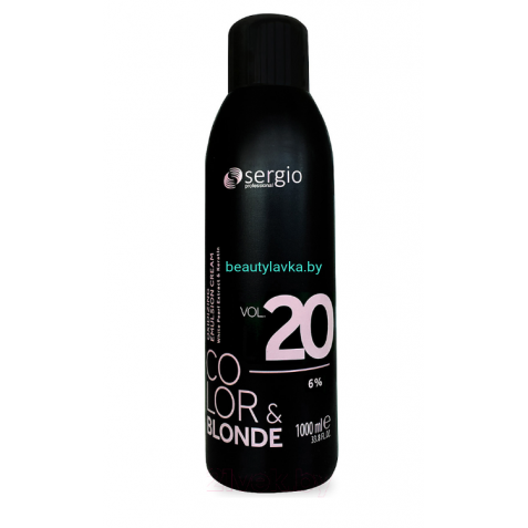 КРЕМ-ОКИСЛИТЕЛЬ COLOR&BLONDE 20VOL.(6%) 150 мл