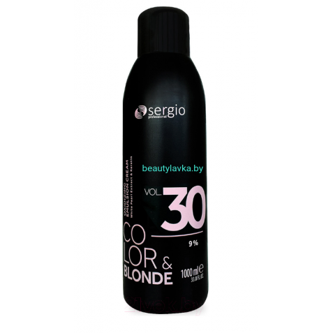 КРЕМ-ОКИСЛИТЕЛЬ COLOR&BLONDE 30VOL.(9%) 1000 мл