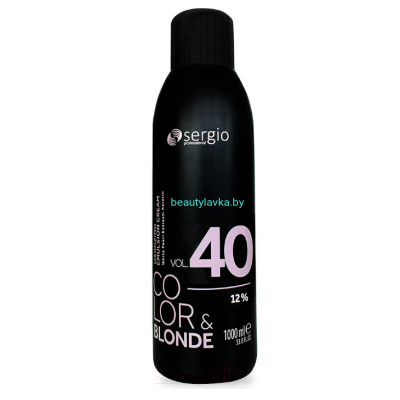 КРЕМ-ОКИСЛИТЕЛЬ COLOR&BLONDE 40VOL.(12%) 1000 мл