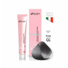 ПЕРМАНЕНТНЫЙ КРАСИТЕЛЬ ДЛЯ ВОЛОС COLOR&BLONDE PASTEL&METALLIC  корректор  графит sergio professional 100 мл