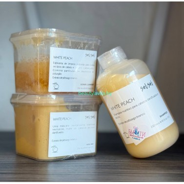 Набор Sol Sol White Peach шампунь + скраб + маска по 250 мл