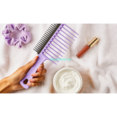Расческа-гребень Tangle Teezer Wide Tooth Comb Purple Passion