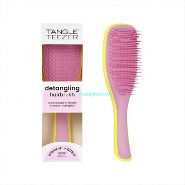 Расческа Tangle Teezer The Ultimate Detangler Hyper Yellow Rosebud