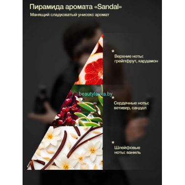 Спрей-сияние для волос Tashe professional "Sandal", 200 мл