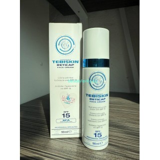 Дневной крем для лица от морщин SPF15 с чистым ретинолом TEBISKIN Reticap Face Cream 50 мл 
