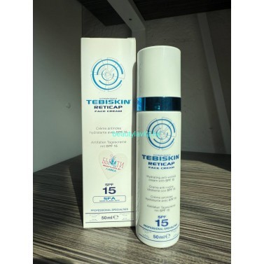 Дневной крем для лица от морщин SPF15 с чистым ретинолом TEBISKIN Reticap Face Cream 50 мл 