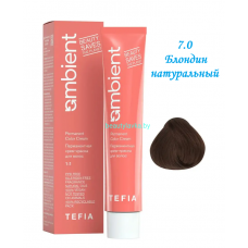 Краска Tefia Ambient 7.0 блондин натуральный 60 мл 